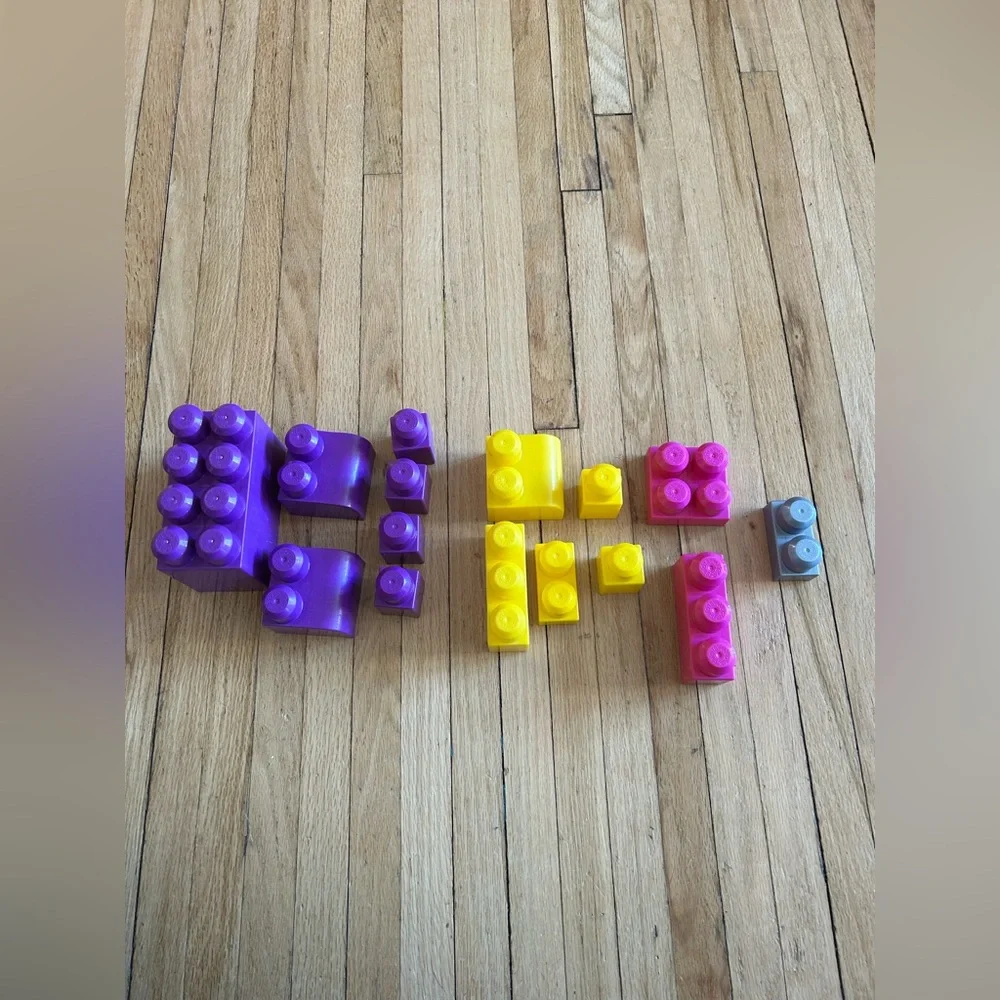 Colorful Mega Blocks Set / Bundle - Picture 1 of 7